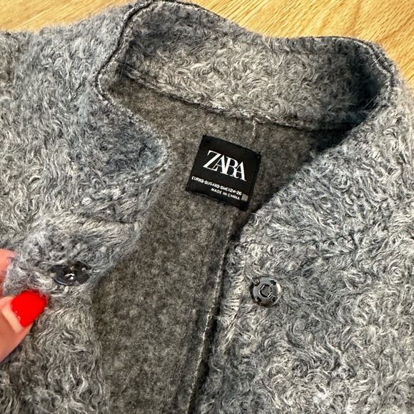 ❌SOLD❌Viral Zara Oversized Bomber Jacket (Grey) - XS/S - Picture 6 of 6